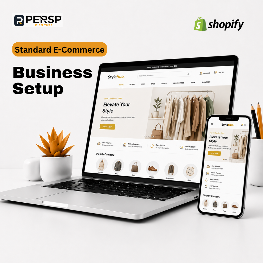 Standard E-commerce Website Packages Shopify